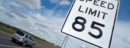 Pushing the limit: 85 mph on Texas tollway